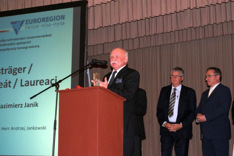 Kazimierz Janik nagrodzony przez Euroregion Nysa